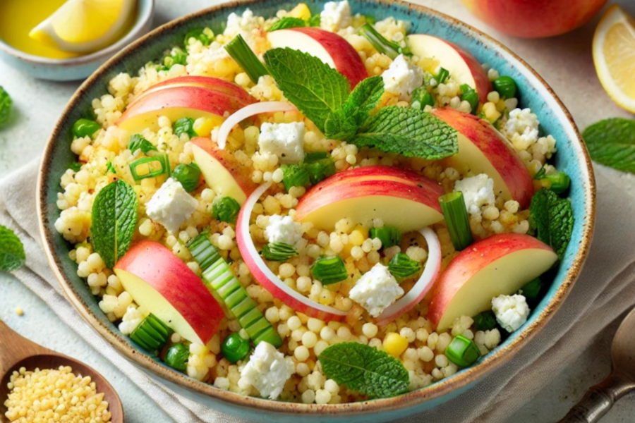 Apfel Couscous salat