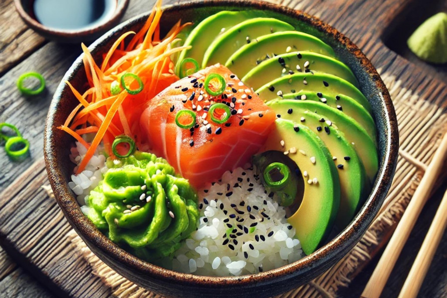 Avocado Lachs Bowll