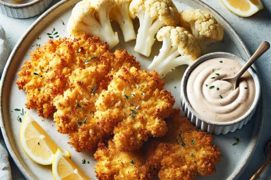 Blumenkohl schnitzel
