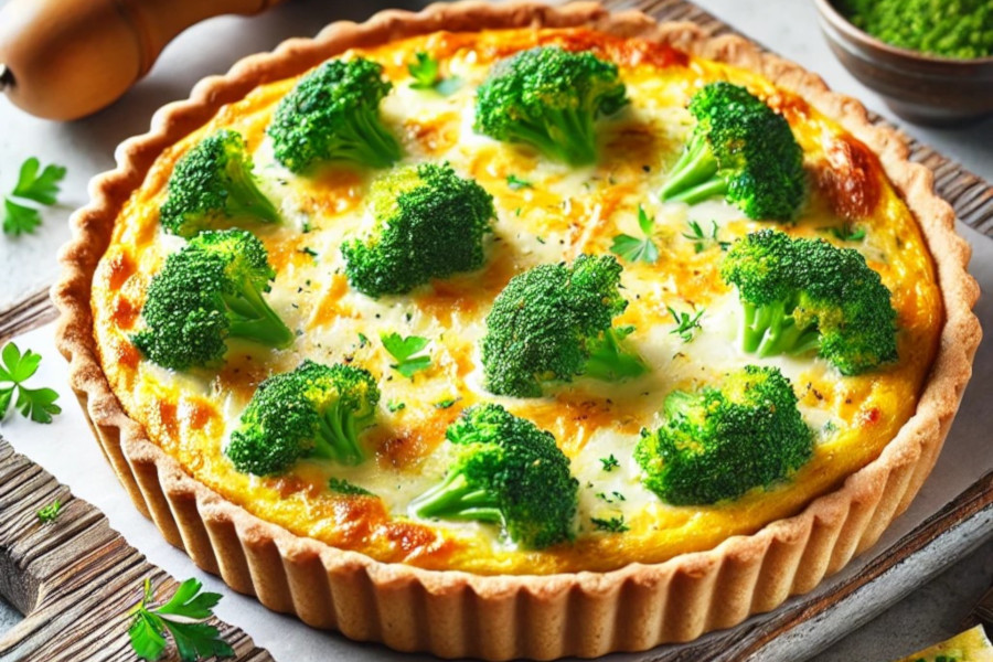 Brokkoli Quiche