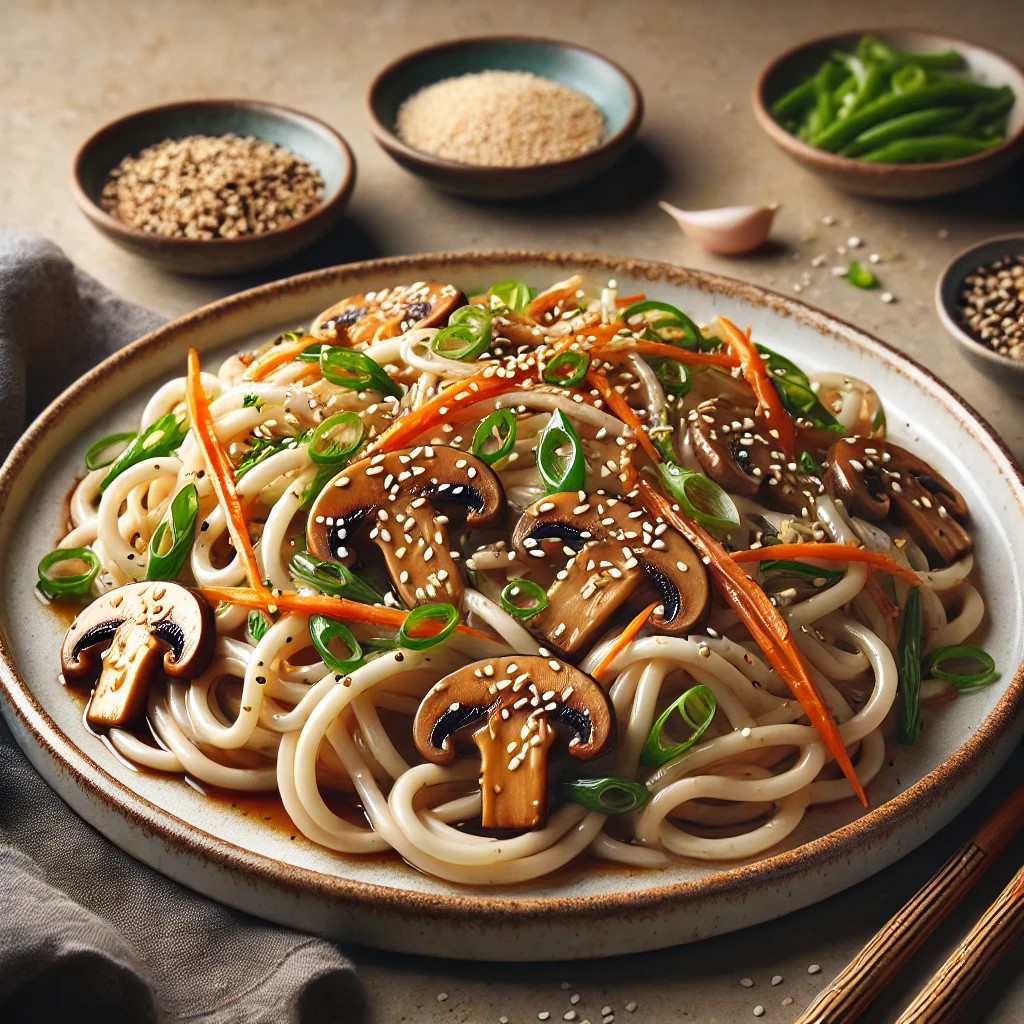 Enoki Pilz Nudel