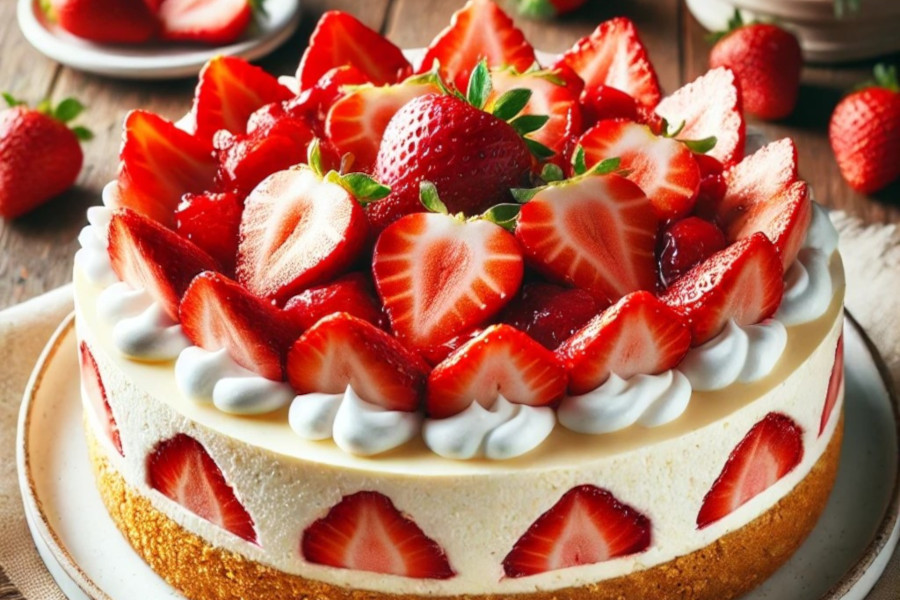 Erdbeer Cheesecake