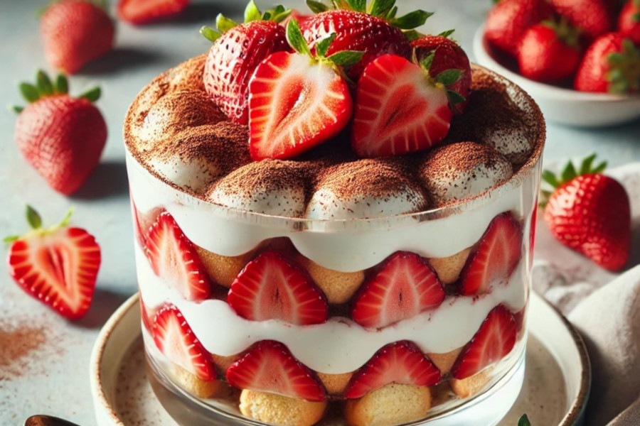 Erdbeer Tiramisu