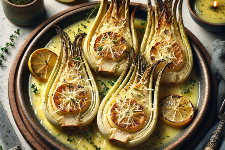 Gebackener Fenchel