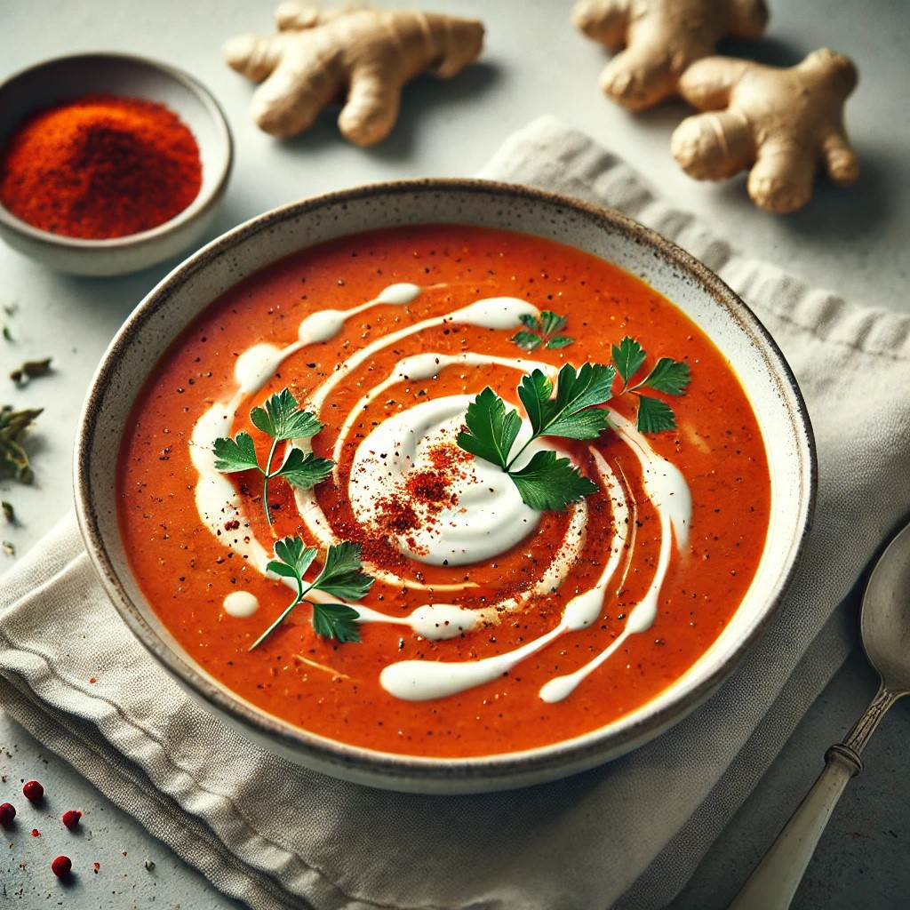 Paprika Cremesuppe