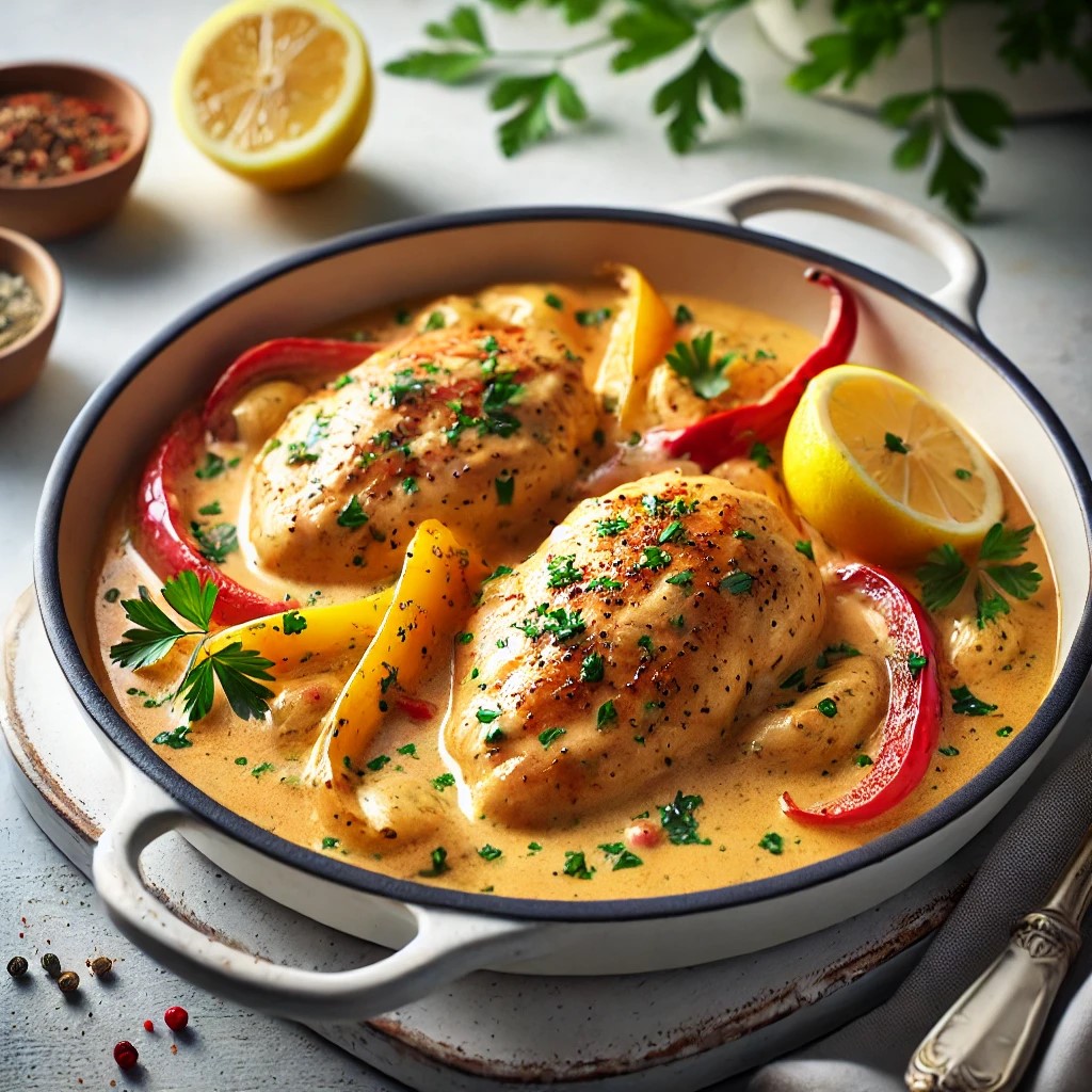 Paprika Hähnchen