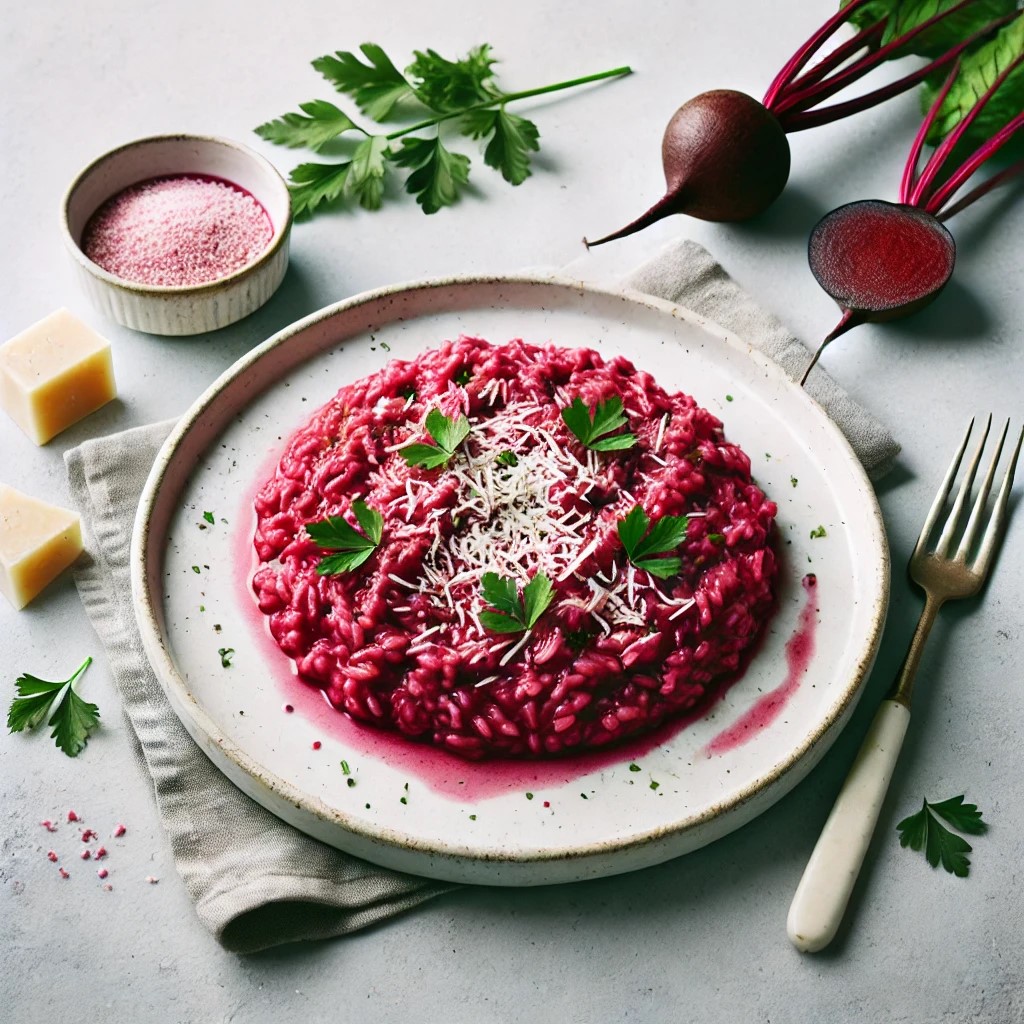 Rote Bete Risotto