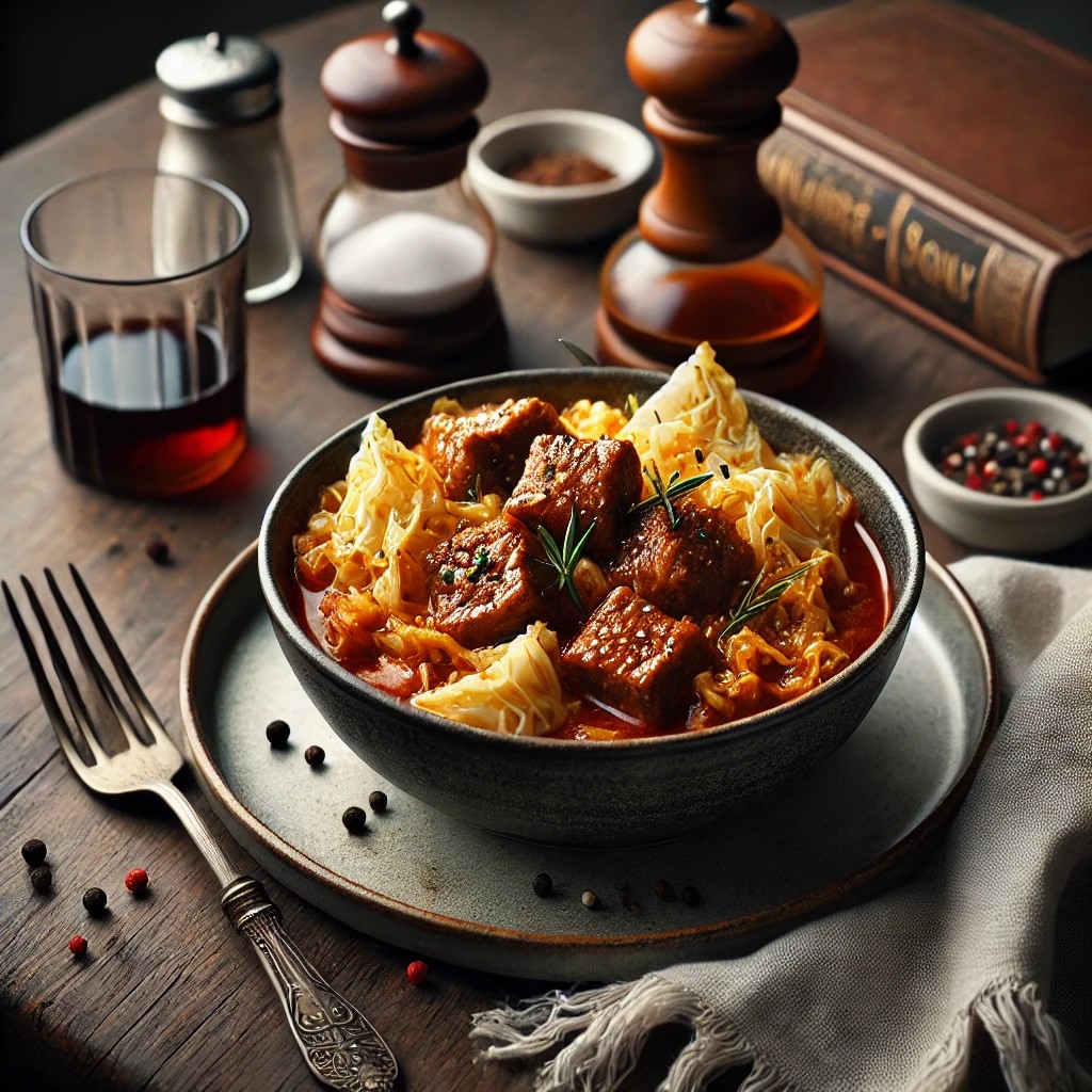 Ungarischer Weißkohlgulasch