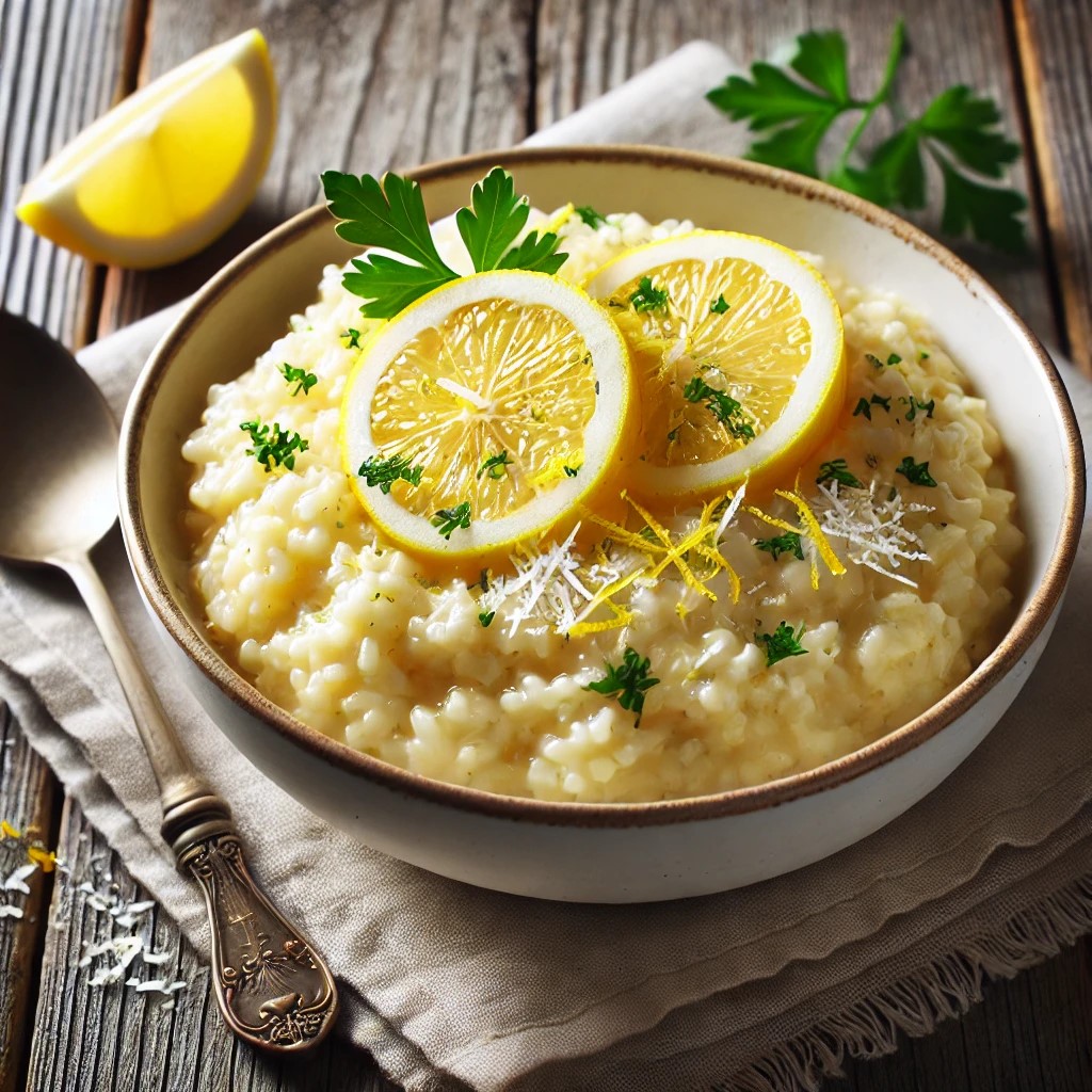Zitronen Risotto